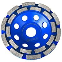 S&amp-R Muela Disco diamante 125 para desbaste Hormigón Granito Piedra Mampostería- 2 filas. Profesional para amoladora…
